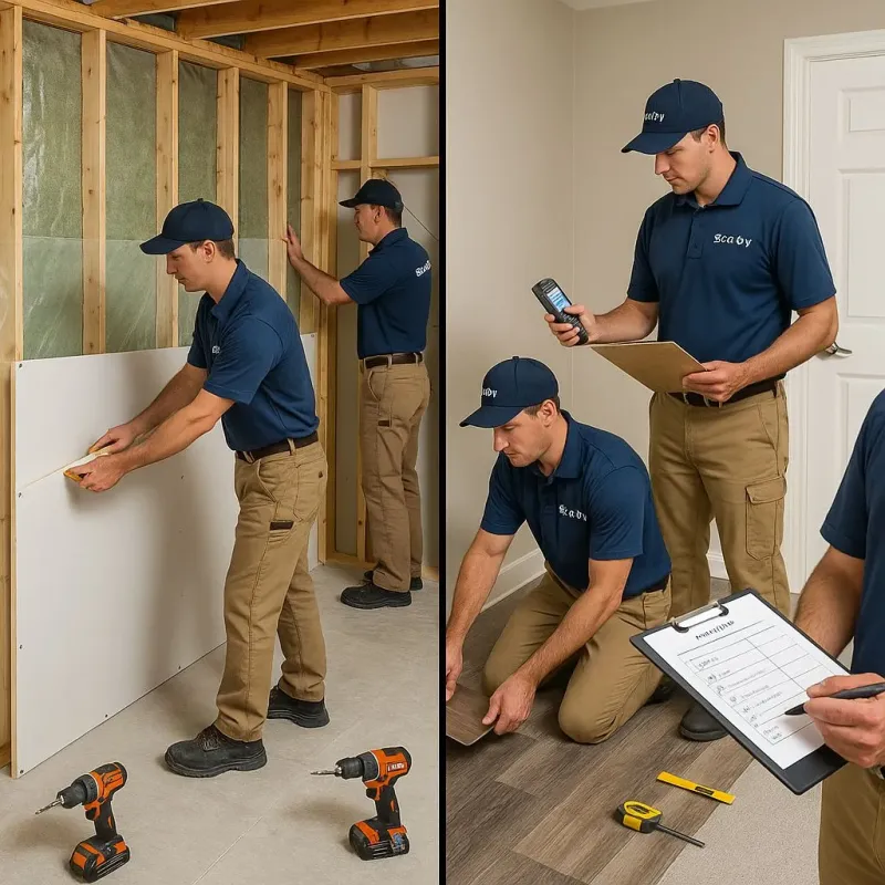 Repairs and Reconstruction process in Orange, OH